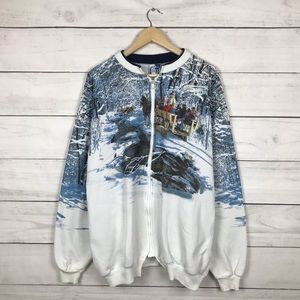 Vintage 1990s Snow Art Unlimited Sweatshirt